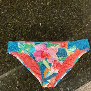 Vera Bradley Red and White Patterned Swimwear NEW